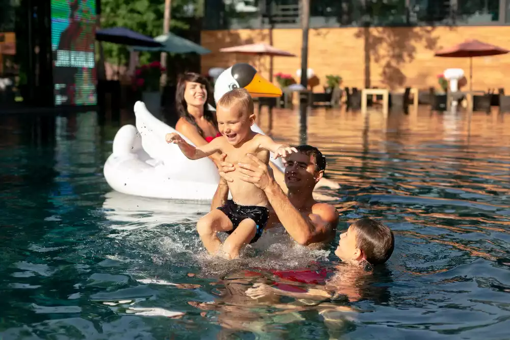 Camping piscine