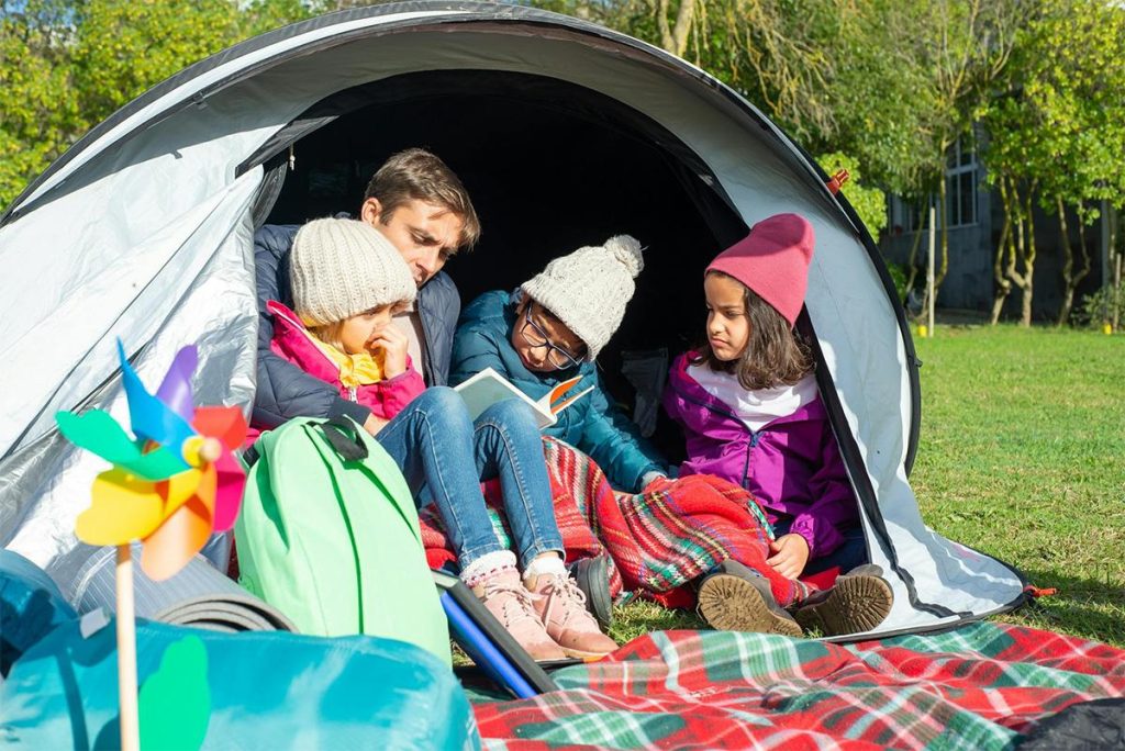 Tente famille camping